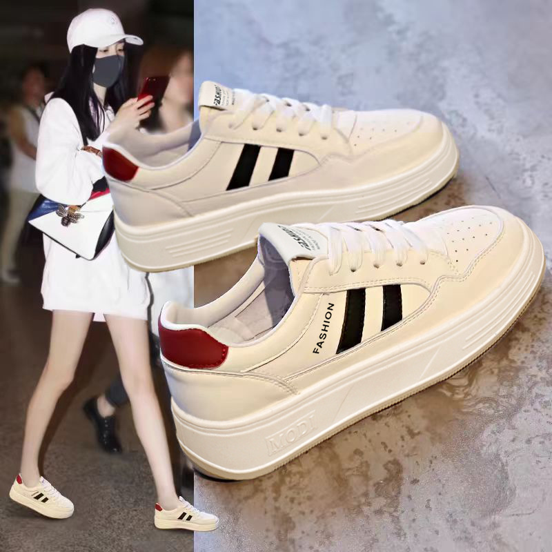 Outdoor Sports Shoes - أحذية رياضية نسائية لزيادة الطول، شحن