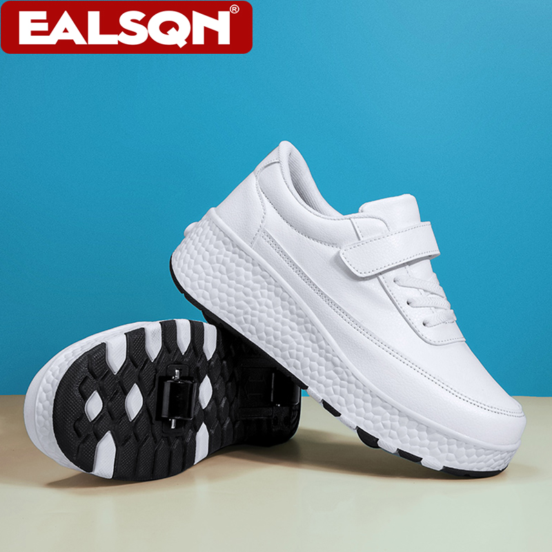 أحذية تزلج للأطفال بعجلات مزدو - مراجعة Outdoor Sports Shoes وسعره
