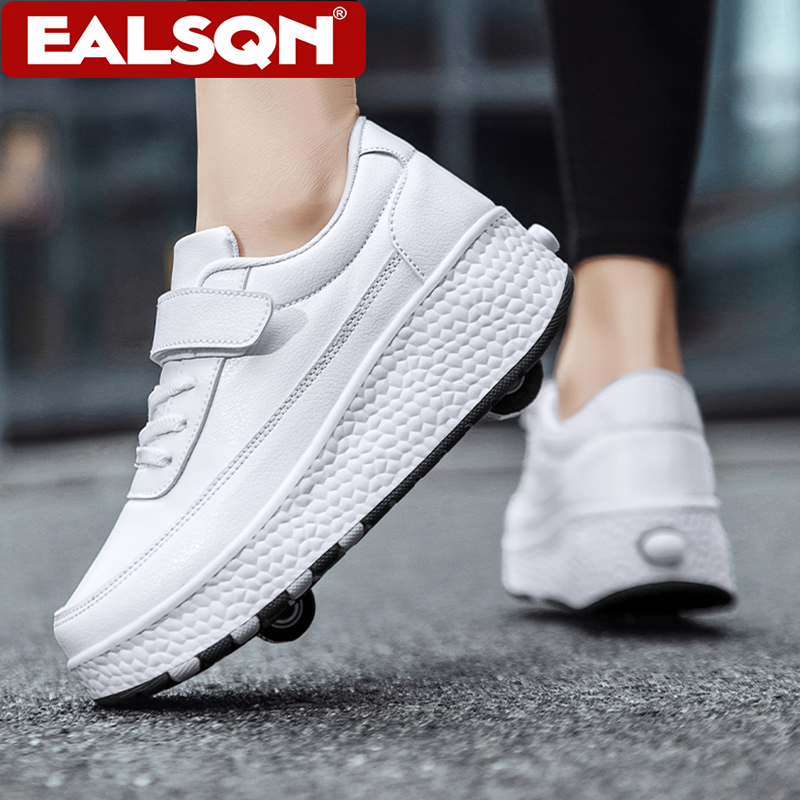 أحذية تزلج للأطفال بعجلات مزدو - مراجعة Outdoor Sports Shoes وسعره