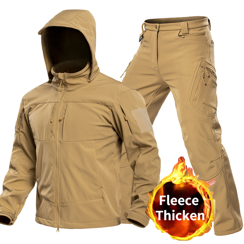 بدلة تكتيكية خارجية للرجال مصن - مراجعة Outdoor Sport Winter Jacket وسعره