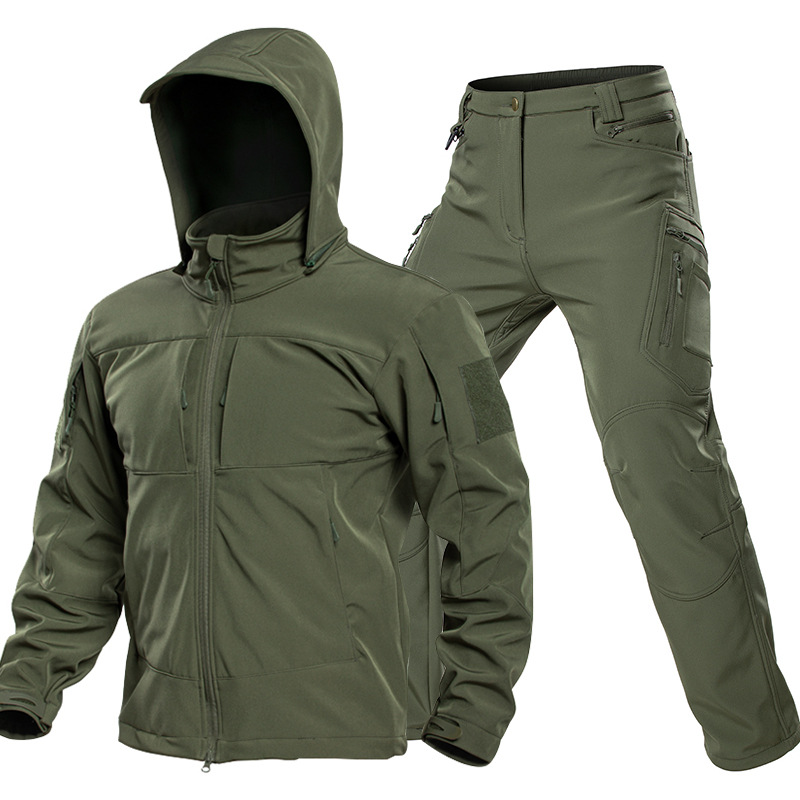 بدلة تكتيكية خارجية للرجال مصن - مراجعة Outdoor Sport Winter Jacket وسعره