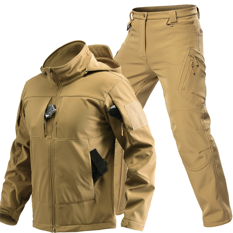 بدلة تكتيكية خارجية للرجال مصن - مراجعة Outdoor Sport Winter Jacket وسعره