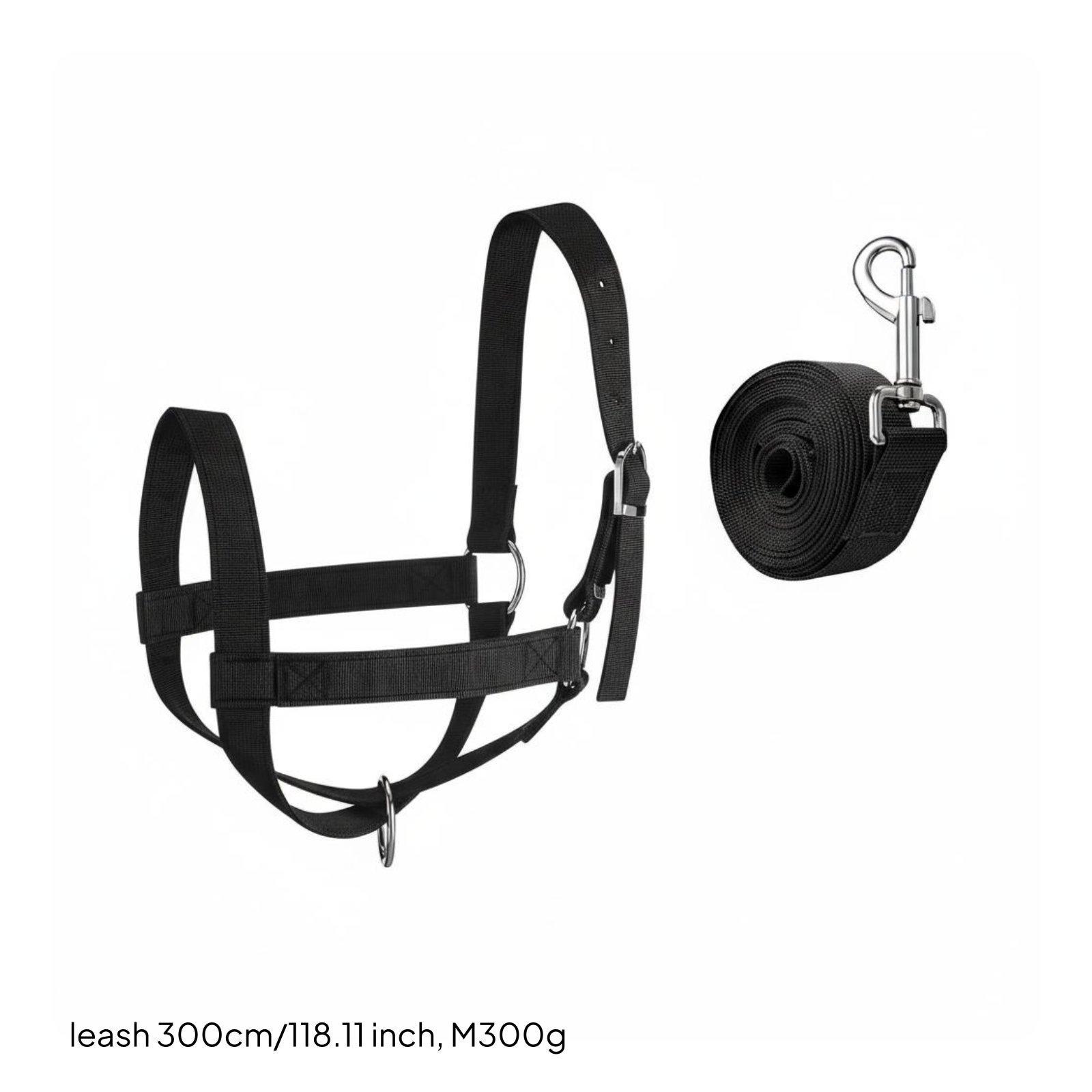 طقم حبل قيادة وحزام رأس قابل ل - مراجعة Headcollar Rope Set وسعره