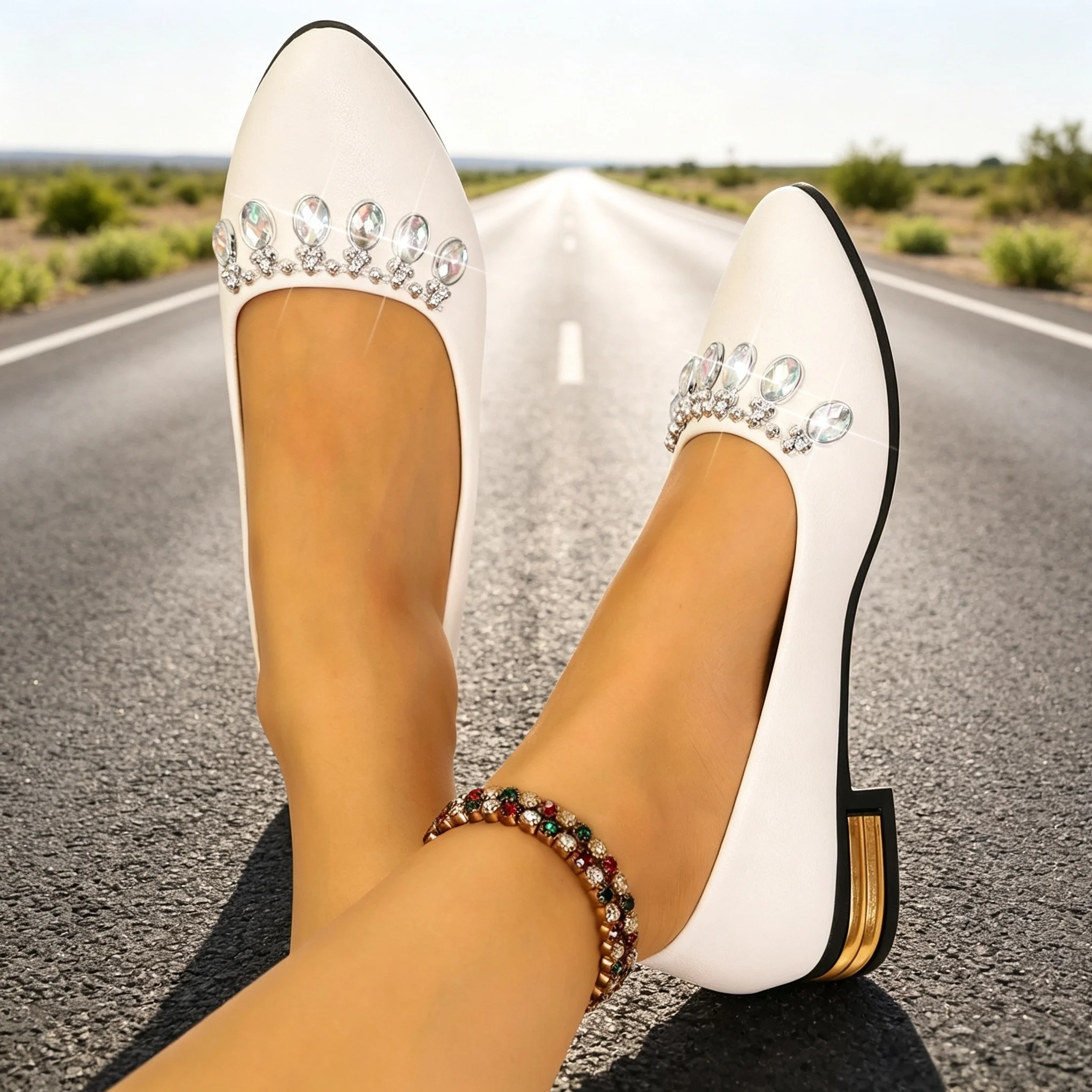 أحذية نسائية مسطحة ذات مقدمة م - مراجعة Outdoor Sports Shoes وسعره