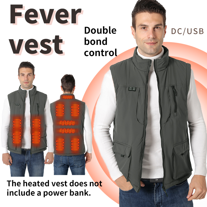 سترة ذكية مدفأة بـ 11 منطقة لل - مراجعة Outdoor Sport Winter Jacket وسعره