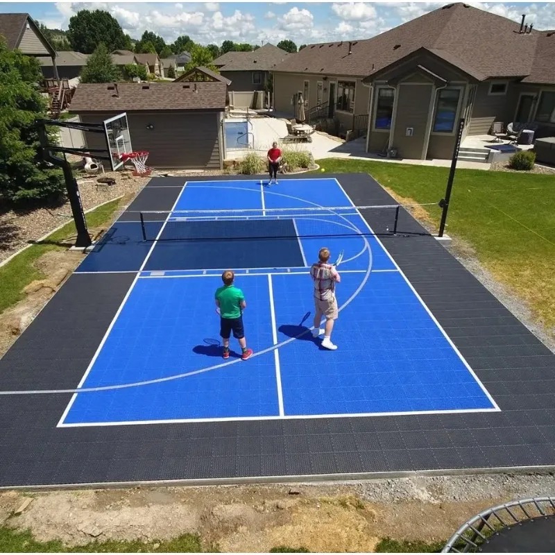 بلاط أرضيات ملاعب PP Picklebal - مراجعة Outdoor Sport Floor Tiles وسعره