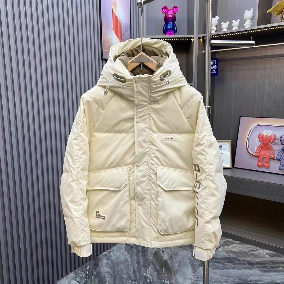 سترة رجالية بغطاء للرأس بطة ال - مراجعة Outdoor Sport Winter Jacket وسعره
